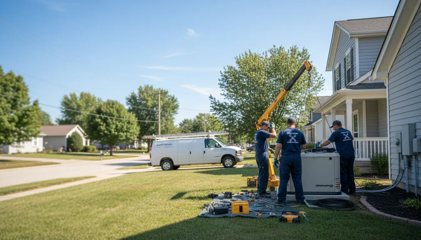 Generator Installation in Strawberry Point, IA near me